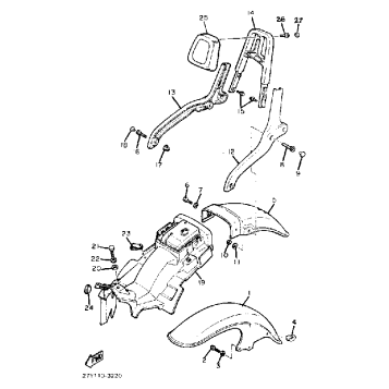 FRONT FENDER REAR FENDER