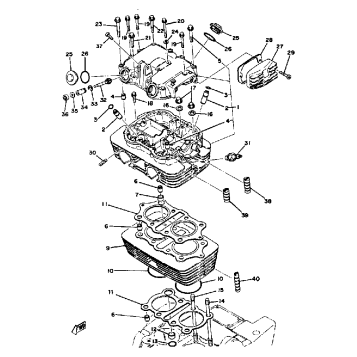 CYLINDER HEAD CYLINDER
