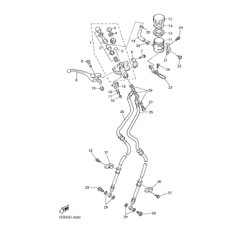 FRONT MASTER CYLINDER