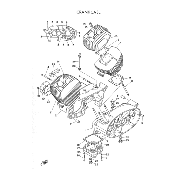 CRANKCASE AND CYLINDER