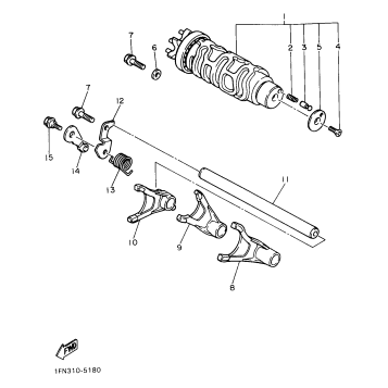 SHIFT CAM SHIFT FORK