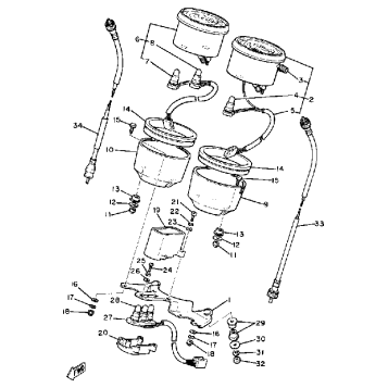 SPEEDOMETER TACHOMETER