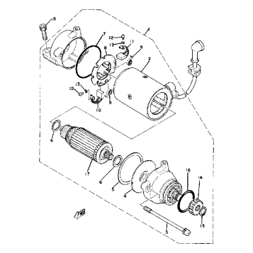 STARTING MOTOR