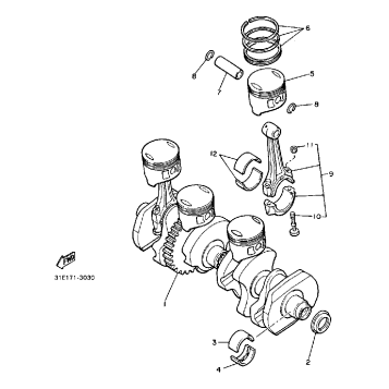 CRANKSHAFT PISTON