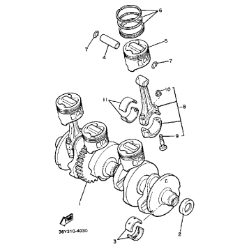 CRANKSHAFT PISTON