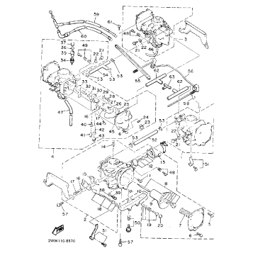 CARBURETOR CALIFORNIA MODEL ONLY