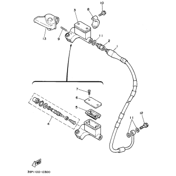 FRONT MASTER CYLINDER