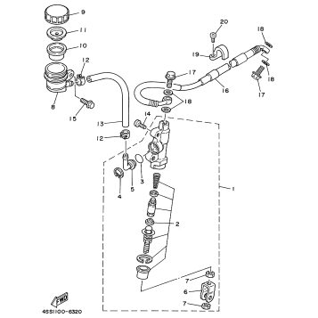 REAR MASTER CYLINDER
