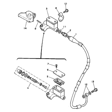 FRONT MASTER CYLINDER