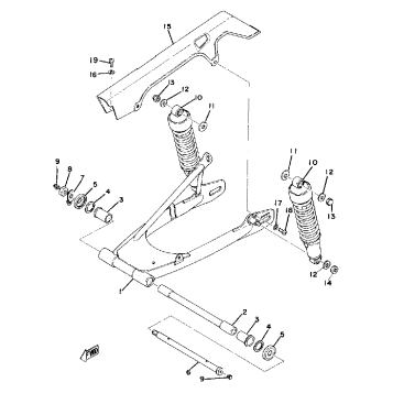 REAR ARM - REAR CUSHION