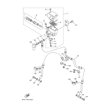 FRONT MASTER CYLINDER