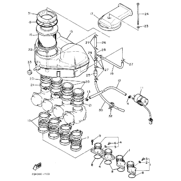 AIR FILTER NONCALIFORNIA MODEL