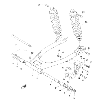 REAR ARM - REAR CUSHION