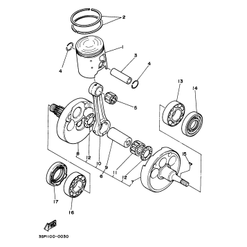 CRANKSHAFT - PISTON