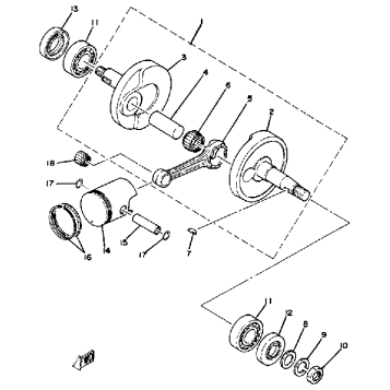 CRANKSHAFT - PISTON
