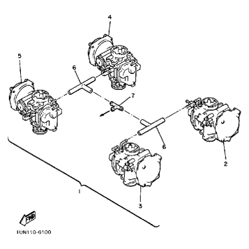CARBURETOR DATA XVZ13DSC DTC