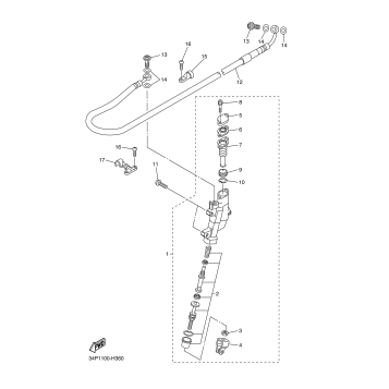 REAR MASTER CYLINDER