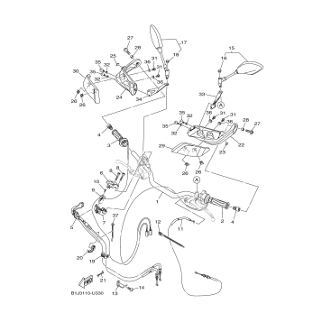STEERING HANDLE CABLE