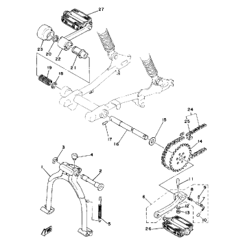 STAND-CRANK PEDAL