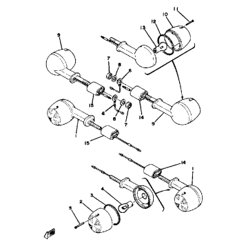 FLASHER LIGHT LB50PG - PH - PJ