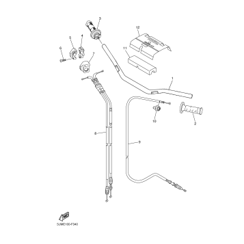 STEERING HANDLE CABLE