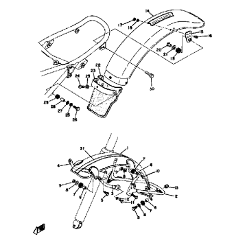FRONT FENDER REAR FENDER