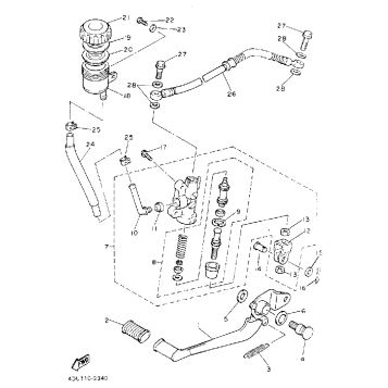 REAR MASTER CYLINDER