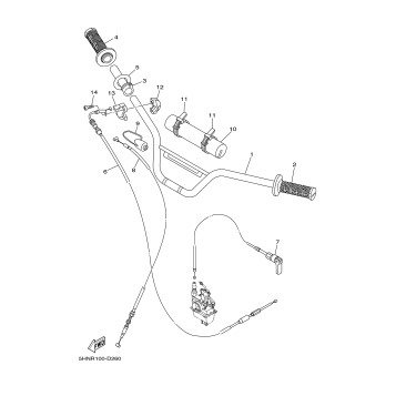 STEERING HANDLE CABLE