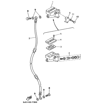 FRONT MASTER CYLINDER