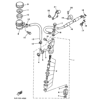 REAR MASTER CYLINDER