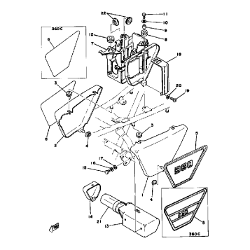 SIDE COVER BATTERY BOX