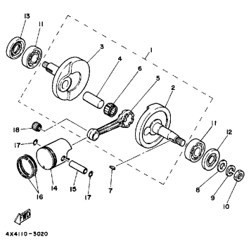 CRANKSHAFT - PISTON