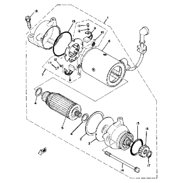 STARTING MOTOR