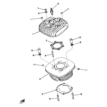 CYLINDER HEAD-CYLINDER