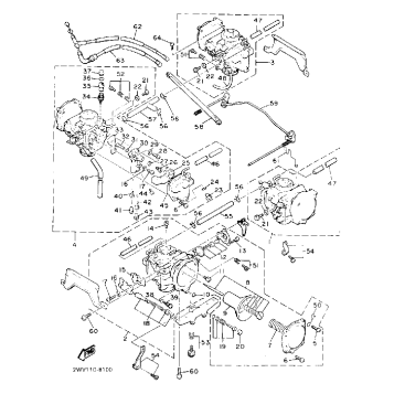 CARBURETOR NON CALIFORNIA MODEL