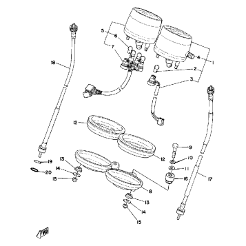 SPEEDOMETER TACHOMETER