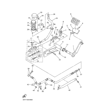 REAR MASTER CYLINDER