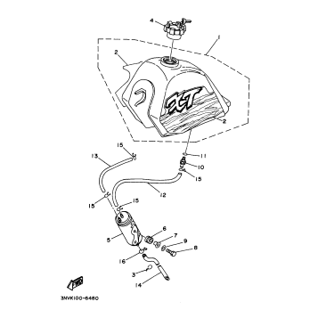 FUEL TANK CALIFORNIA ONLY