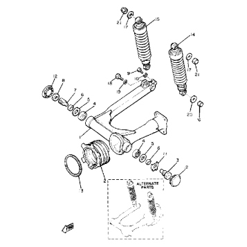 REAR ARM SUSPENSION