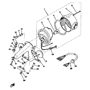 TAILLIGHT 250B - C - 400B - C