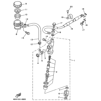 REAR MASTER CYLINDER