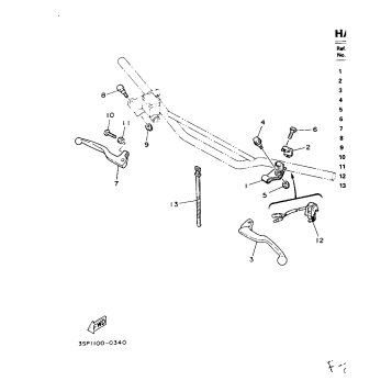 HANDLE SWITCH - LEVER