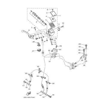 FRONT MASTER CYLINDER