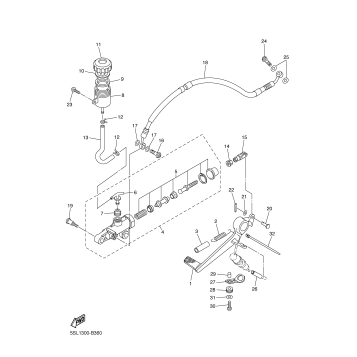 REAR MASTER CYLINDER