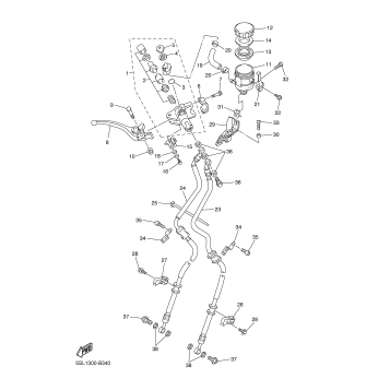 FRONT MASTER CYLINDER