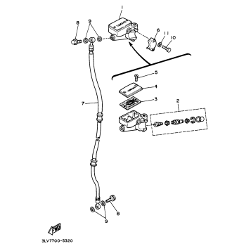FRONT MASTER CYLINDER