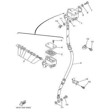 FRONT MASTER CYLINDER