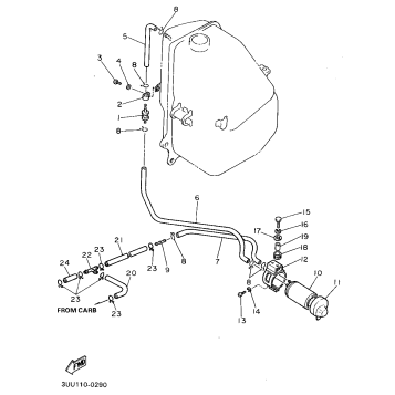 FUEL TANK 2 CALIFORNIA ONLY