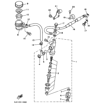 REAR MASTER CYLINDER