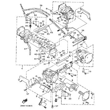 CARBURETOR CALIFORNIA MODEL ONLY